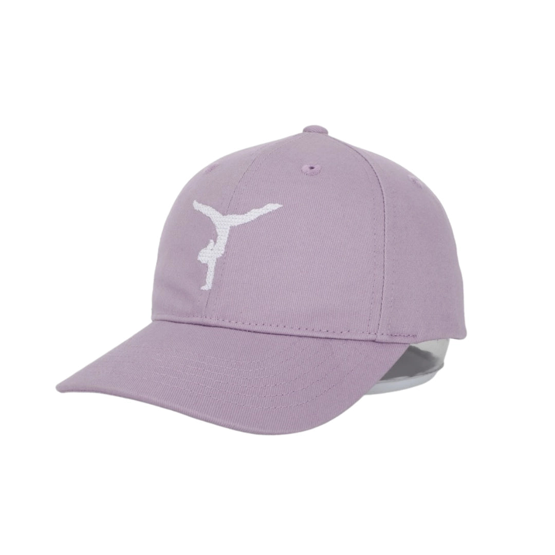 gymnastics hat|purple