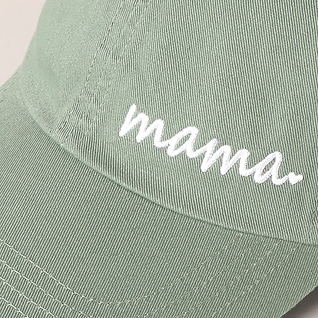 “mama” baseball hat|sage