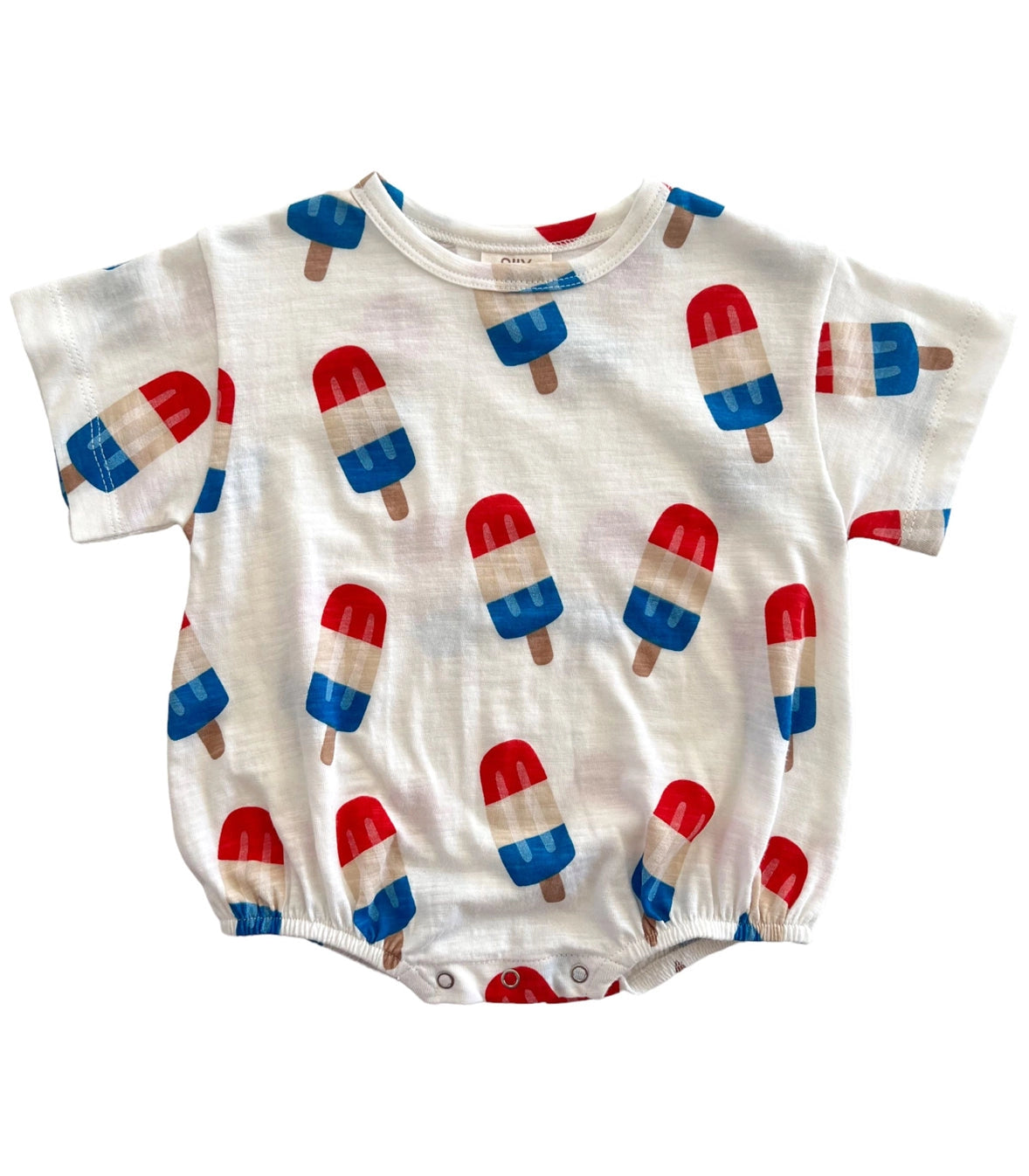 popsicle t-shirt bubble|red,white,and blue