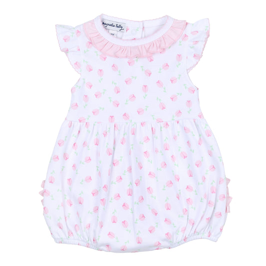 tessa's classics ruffle flutter bubble|pink