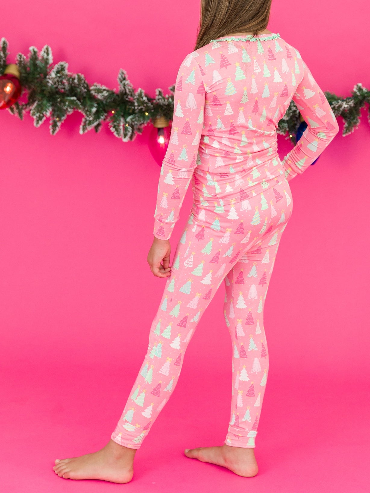 merry pines bamboo pajamas|pink