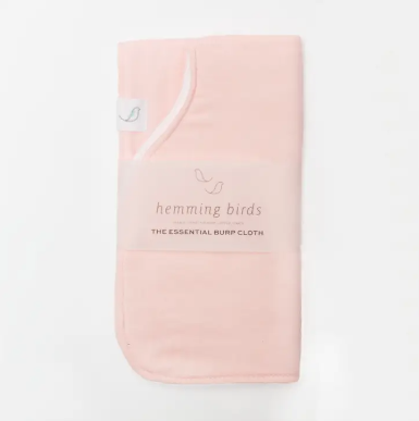 burp cloth|fresh peach